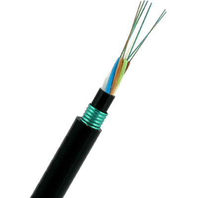 12Cores 2km সরাসরি সমাহিত ফাইবার অপটিক কেবল GYFTY53 অপটিক্যাল ফাইবার ভূগর্ভস্থ তার