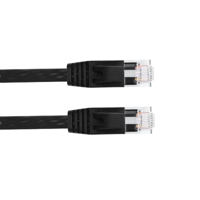 Cat6 বেয়ার কপার ফ্ল্যাট ইথারনেট কেবল, ইথারনেটের জন্য 50Ft UTP ল্যান কেবল